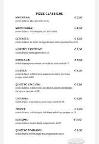Esagerat pizzeria à Cervinara carte