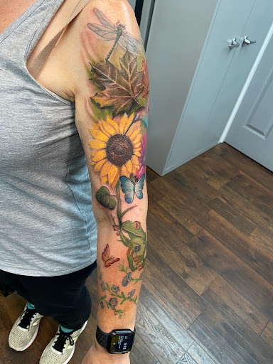 Explore polynesian tattoo sleeve ideas, creative tattoo ideas in Martin, available at Southern Ink Tattoos & Piercings