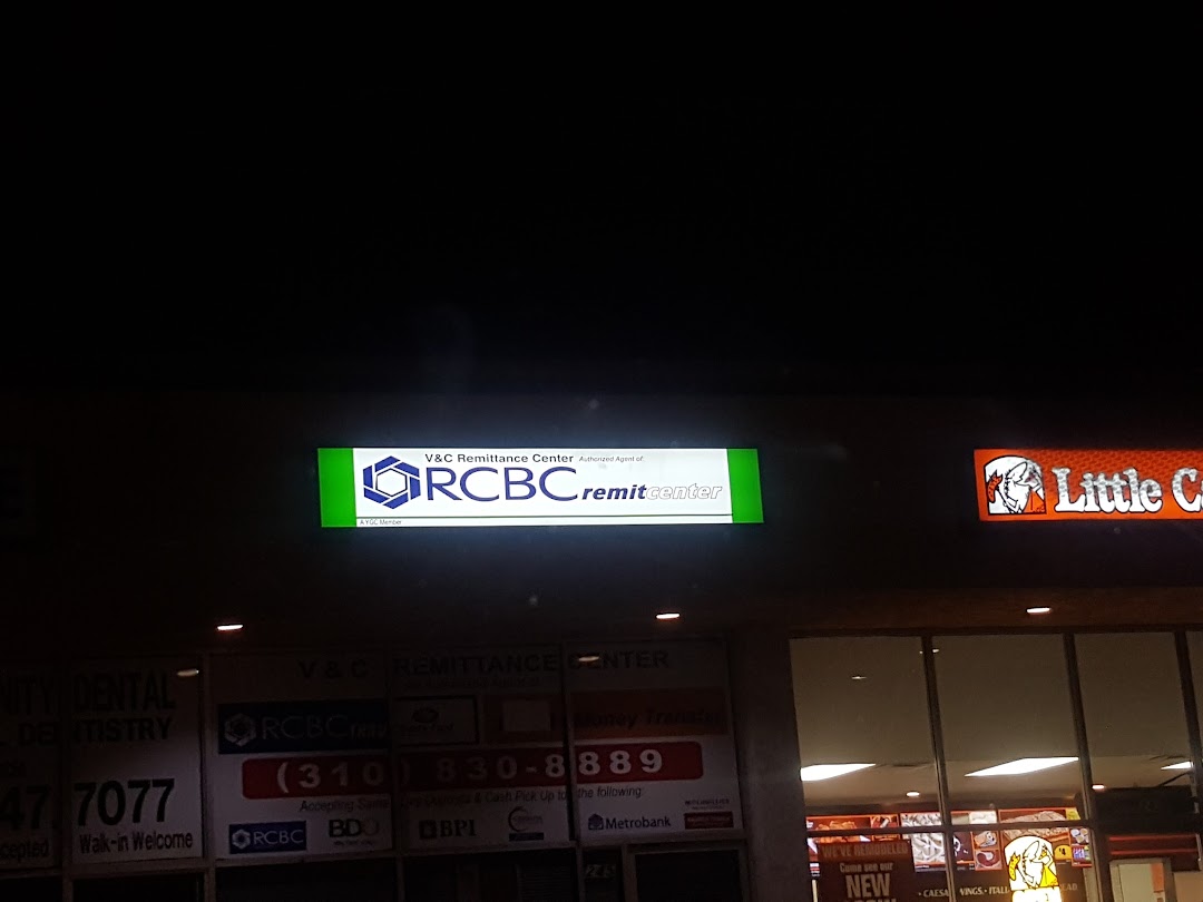 V&C Remittance Center former RCBC Remittance Services