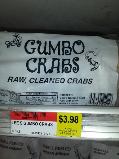 Seafood Market «Addis Seafood», reviews and photos, 7926 6th St, Addis, LA 70710, USA