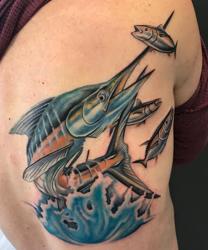 Explore mustang tattoo ideas, creative tattoo ideas in Gilbertsville, available at Tattoocek Ink Studio