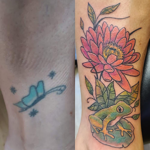 Explore dementia tattoo ideas, creative tattoo ideas in Dallas, available at Triple H ink Tattoos