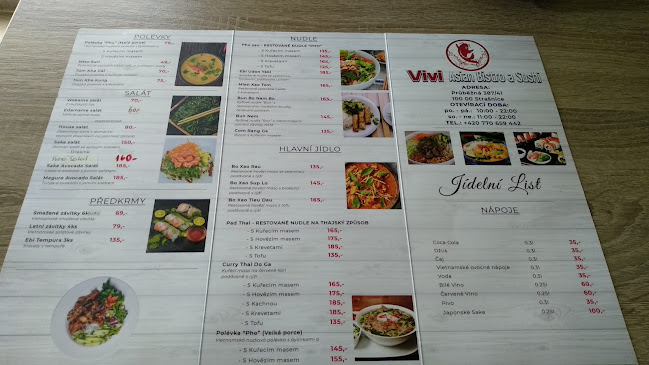 Recenze na VIVI Asian bistro and sushi v Praha - Restaurace