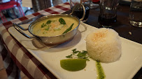 Curry vert thai du Restaurant français Restaurant Côté Rivière à Brantôme en Périgord - n°6