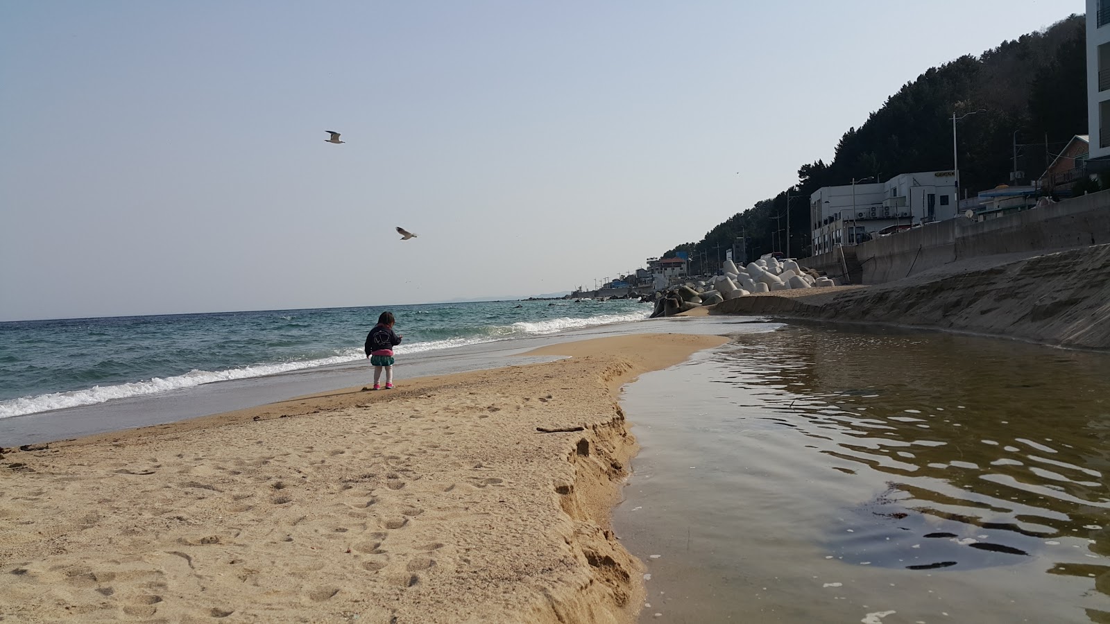 Foto von Hajeori Beach - beliebter Ort unter Entspannungskennern