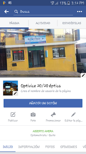 Opiniones de OPTIVICE 20/20 OPTICA en Quito - Óptica