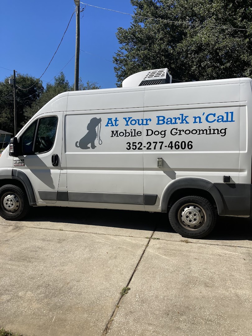 At Your Bark N Call mobile dog grooming
