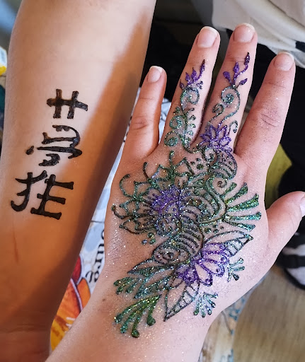 Explore mens tattoo ideas chest, creative tattoo ideas in Seaside, available at Five Star Henna