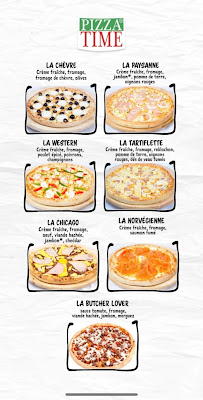 Pizza Time® Mantes-la-jolie à Mantes-la-Jolie menu