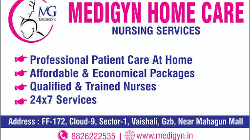 Medigyn Nursing Home Care - Best Home Care Service In Noida, New Delhi and Ghaziabad.