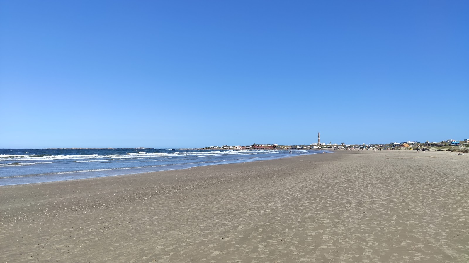 Photo de La Calavera Beach avec droit et long