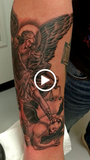 Find mason tattoo ideas for your next unique tattoo in Marietta at Monkeys Uncle Tattoo