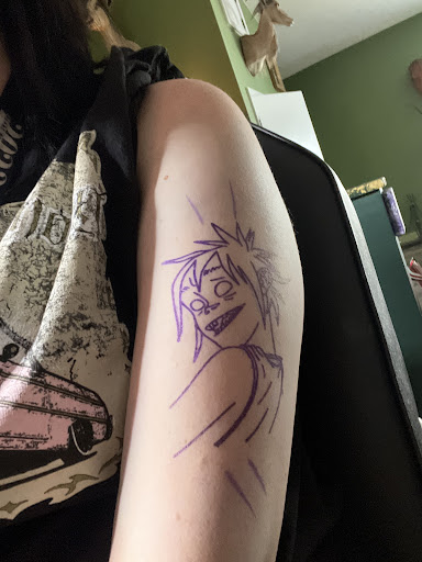 Explore daredevil tattoo ideas, creative tattoo ideas in Savannah, available at Tramp Art Studios