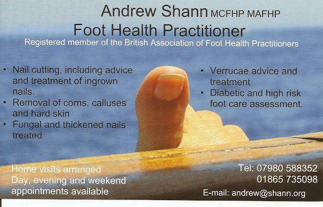 ANDREW SHANN Foot care Professional - Podiatrist