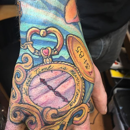 Explore terrifier tattoo ideas, creative tattoo ideas in Cleveland, available at Tattoo Cafe