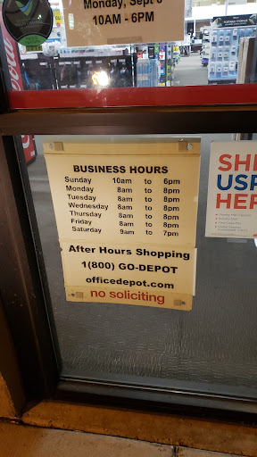Office Supply Store «Office Depot», reviews and photos, 14008 E Sprague Ave, Spokane, WA 99216, USA