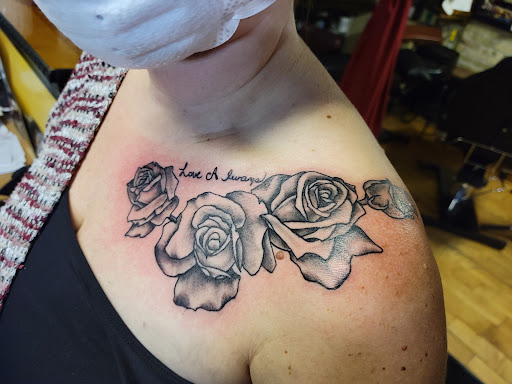 Find heart beat tattoo ideas for your next unique tattoo in Milwaukee at Mike Davenport Tattoo