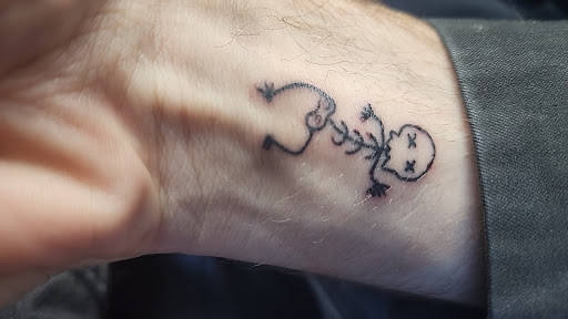 Explore medical alert tattoo ideas, creative tattoo ideas in Conroe, available at Monsters Ink, LLC