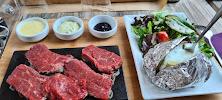 Steak du Restaurant L'Art'Doise - Cuisson sur pierre à Dole - n°8