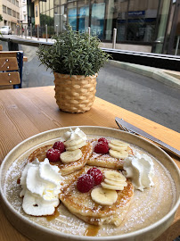 Pancake à la banane du Restaurant brunch Ticket Brunchouse à Saint-Raphaël - n°1