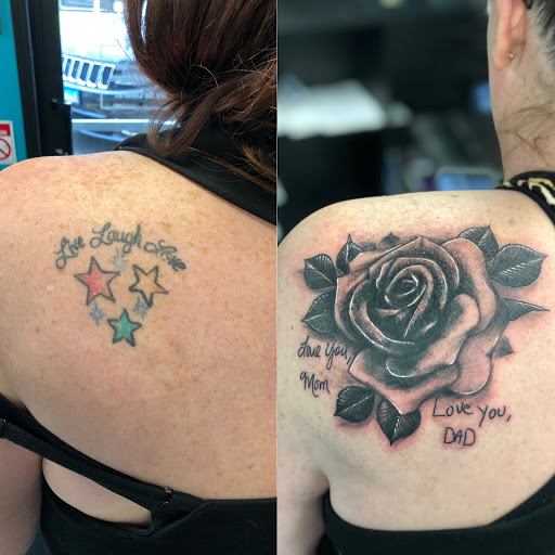 Explore girly skull tattoo ideas, creative tattoo ideas in Lockport, available at Archer Ink Tattoo