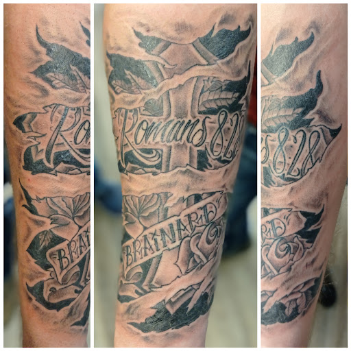 Explore blue butterfly tattoo ideas, creative tattoo ideas in Galena, available at Emerald Buddha Tattoo