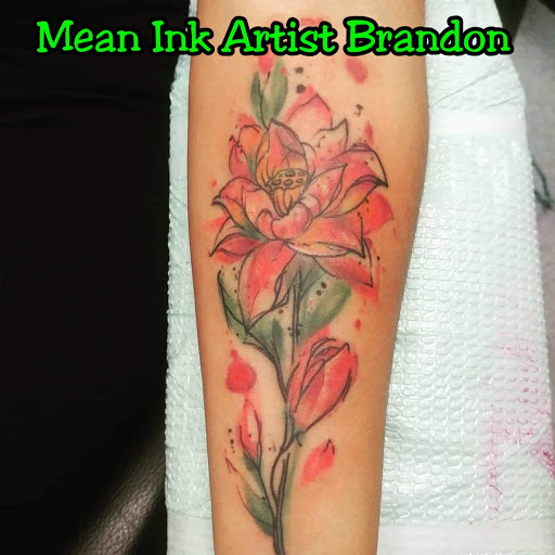 Explore knee tattoo ideas for woman, creative tattoo ideas in Wayne, available at Mean Ink Tattoo