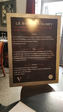 Restaurant français Le Bistro Volney à Rennes (la carte)