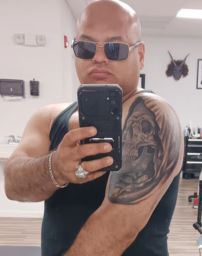 Explore broken heart tattoo ideas for guys, creative tattoo ideas in Passaic, available at Infamy & Prestige Tattoo Studio