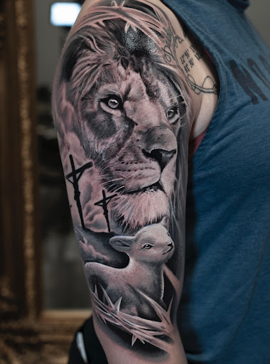 Explore libra scales tattoo ideas, creative tattoo ideas in San Marcos, available at The War Room Tattoo Studio (By Appointment only)