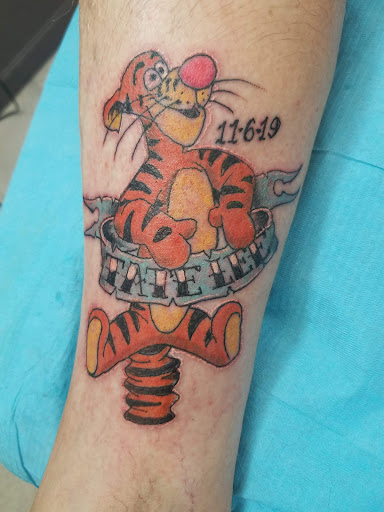 Explore blessing tattoo ideas, creative tattoo ideas in Fort Mohave, available at RedRum Tattoo & Body Piercing Co.