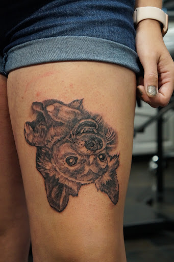 Explore blacklight tattoo ideas, creative tattoo ideas in Newington, available at 917ink Tattoo