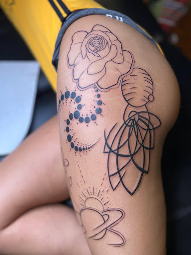 Explore tattoo ideas sad, creative tattoo ideas in Charlotte, available at Blessed Wit Ink