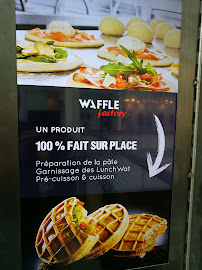 Waffle Factory à Levallois-Perret menu