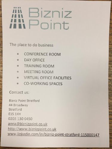 Reviews of Bizniz Point Stratford (Office space, Virtual office, hot desk, day office coworking space, Meeting room facilities) in London - Other