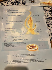 Restaurant bavarois Nuernberger Bratwurst Gloeckl am Dom à Munich (le menu)