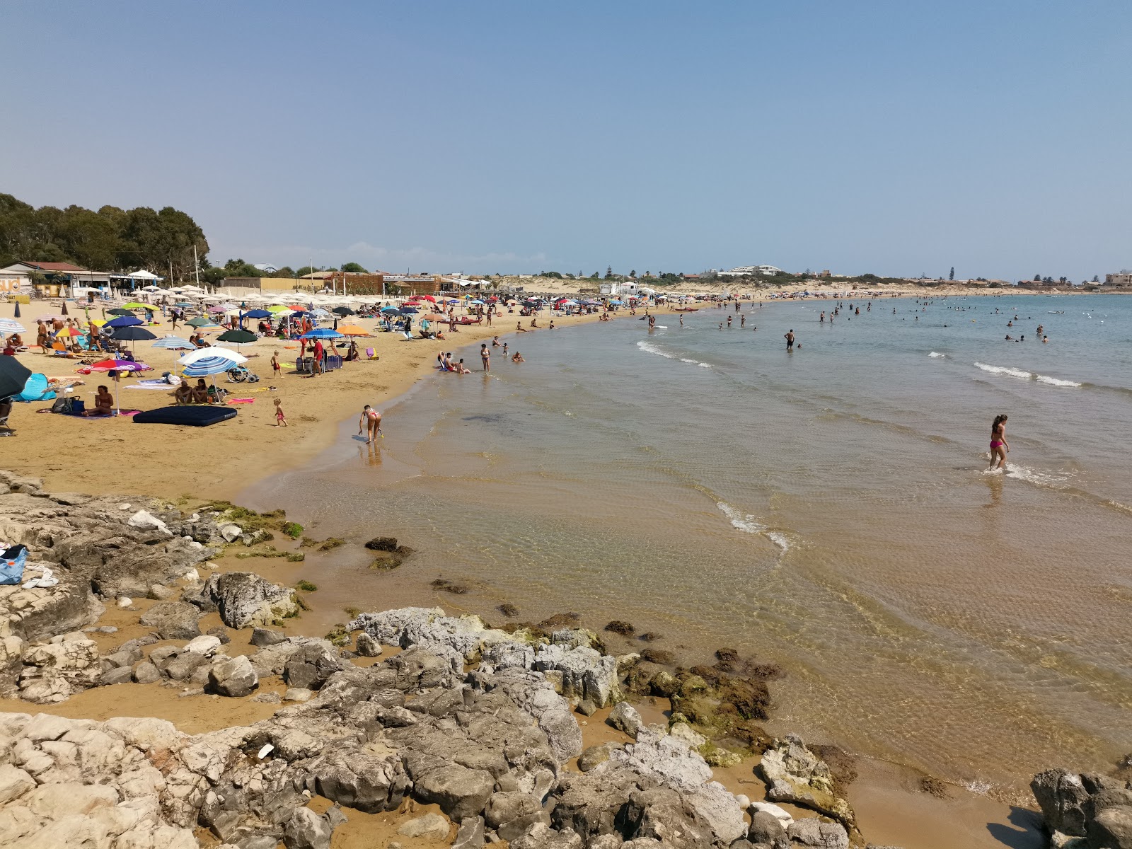 Foto av Marina di Modica med rymlig bukt