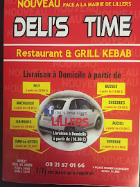 Deli's Time à Lillers carte