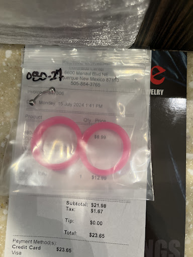 Explore comet tattoo ideas, creative tattoo ideas in Albuquerque, available at Rapture Body Piercing & Jewelry Coronado Mall