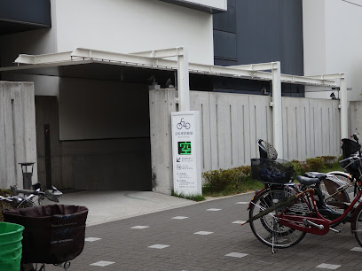 上本町YUFURA地下 自転車駐輪場