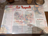 Carte du Le Napoli à Annecy