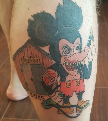 Explore buttocks tattoo ideas, creative tattoo ideas in Forest Lake, available at Dicks Tattoo