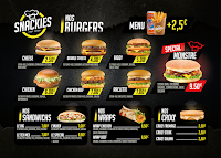 Menu / carte de SNACKIES à Livron-sur-Drôme