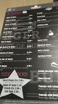 Burger AP à Herzogenaurach menu