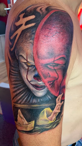 Explore angel forearm tattoo ideas, creative tattoo ideas in Crystal River, available at Americas Best Tattoos