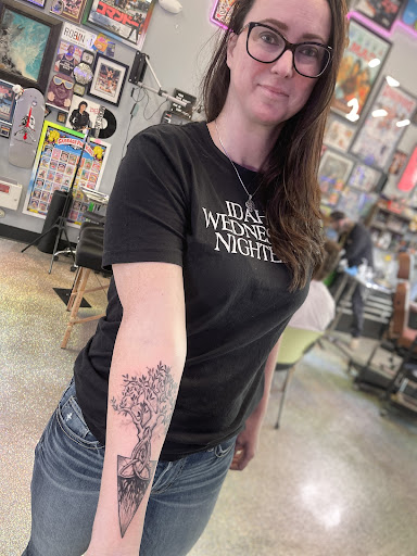 Explore cyberpunk edgerunners tattoo ideas, creative tattoo ideas in Meridian, available at Burn The Boats Tattoo