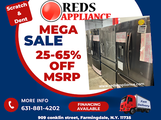 Appliance Store «Reds Appliance», reviews and photos, 909 Conklin St, Farmingdale, NY 11735, USA