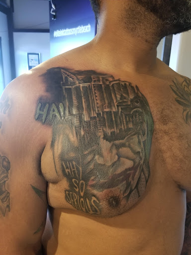 Explore portal tattoo ideas, creative tattoo ideas in Myrtle Beach, available at Elite Ink Tattoos of Myrtle Beach