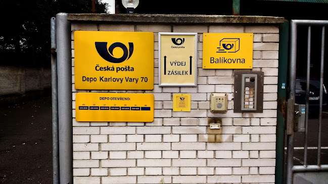 Česká Pošta Depo Karlovy Vary - Kurýrní služba