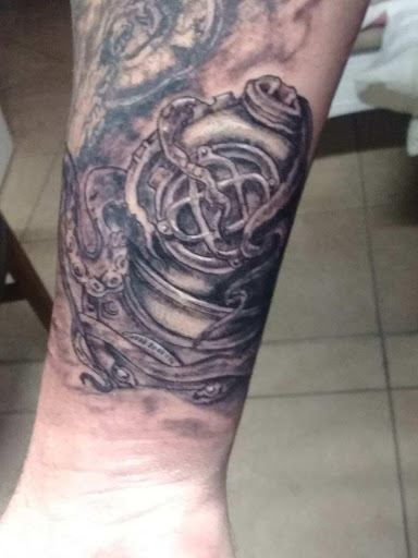 Explore black & white tattoo ideas, creative tattoo ideas in Largo, available at Inside Ink Tattoo Studio